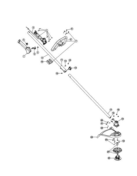 WS 410 (CMXGTAMDAXSC) (41CDAXSC793) - Craftsman String Trimmer Parts & Diagrams Parts Lists & Diagrams. . Craftsman weed eater parts diagram